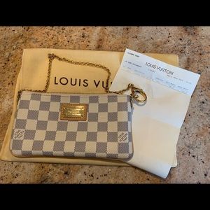 Louis Vuitton Milla Pouchette Azur